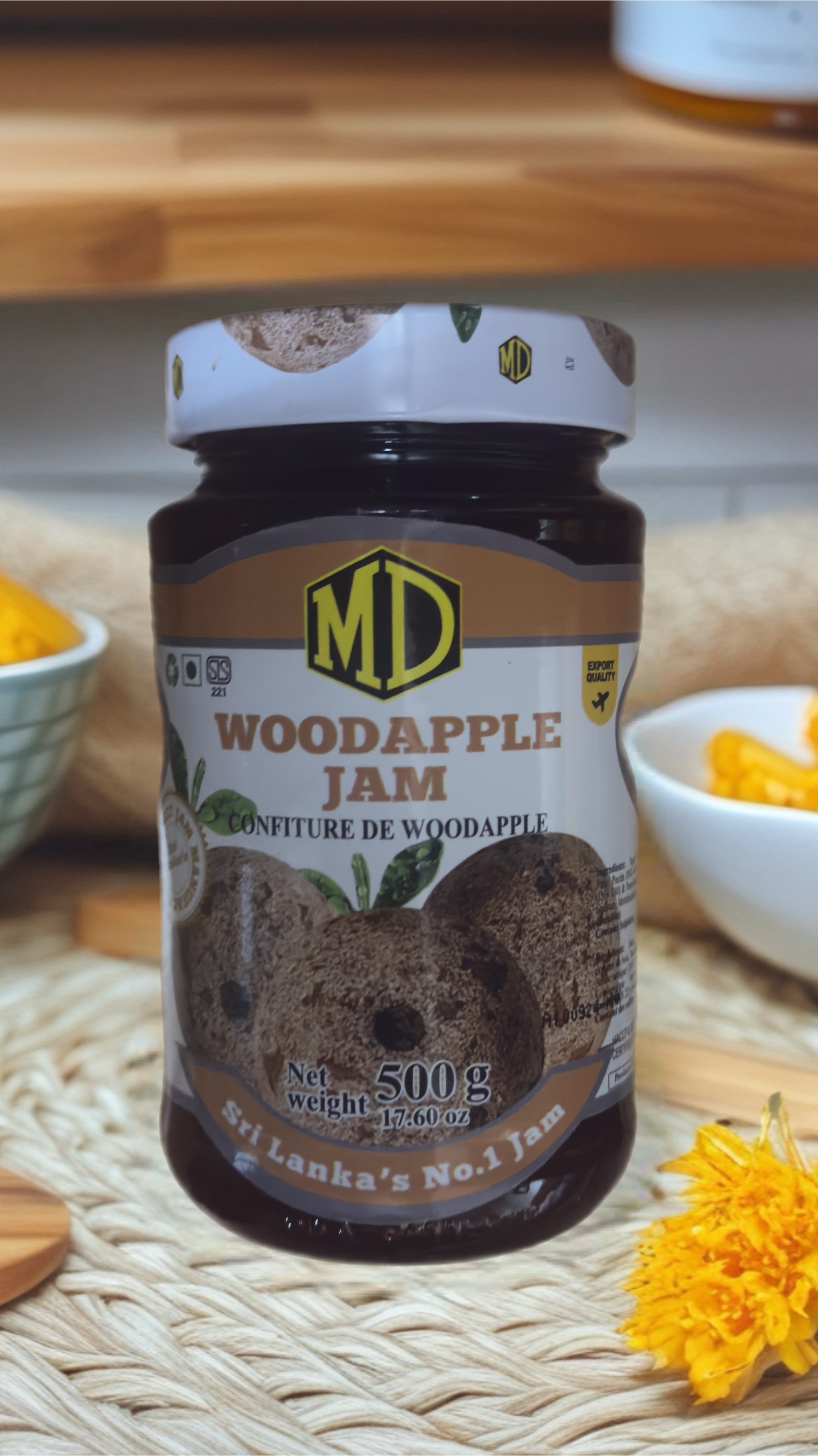 MD WOODAPPLE JAM 500g